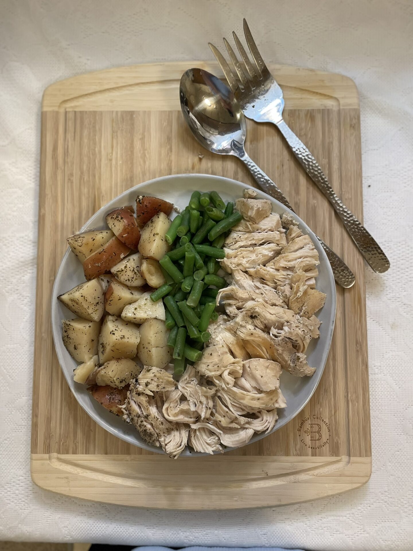 Instant Pot Chicken Dinner Recipe - Racing Toward Healthy